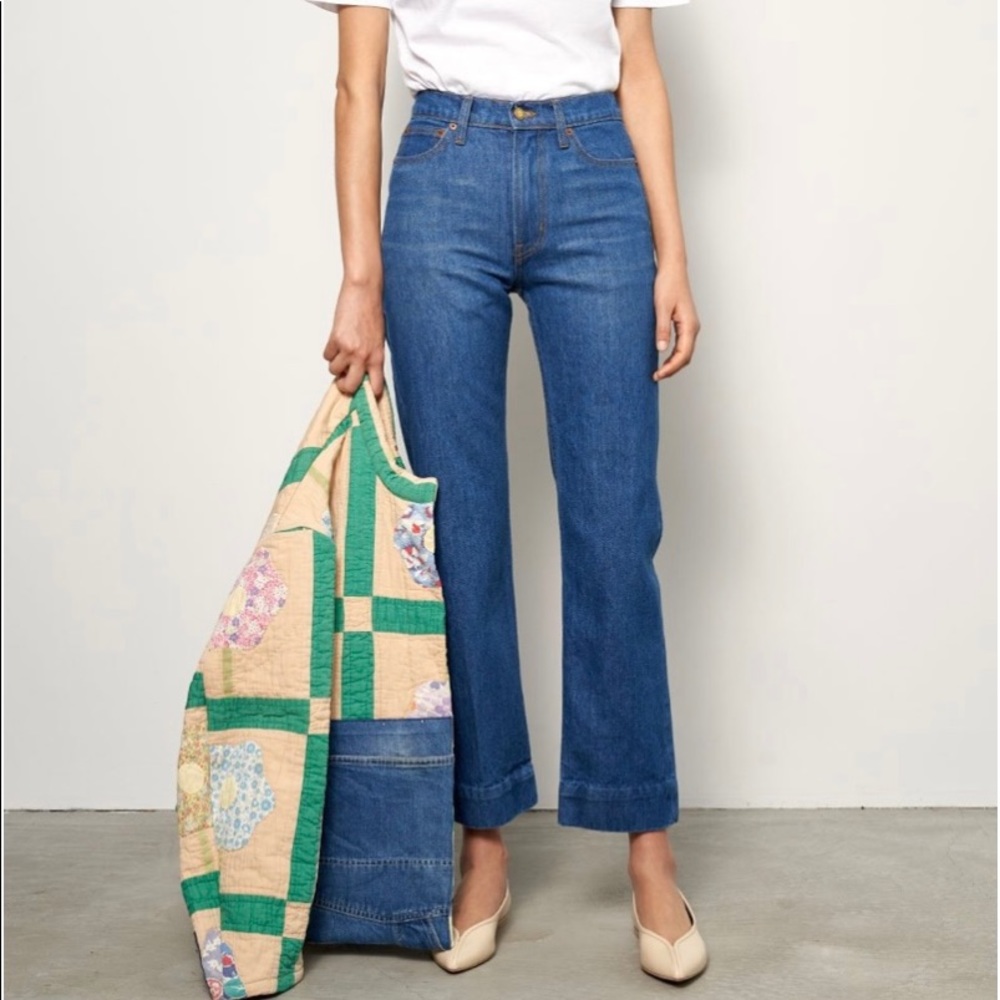 B SIDES JEANS. Milled and made in USA.